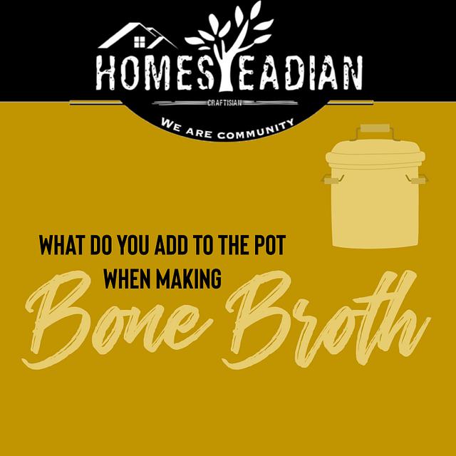 What goes into your bone broth?