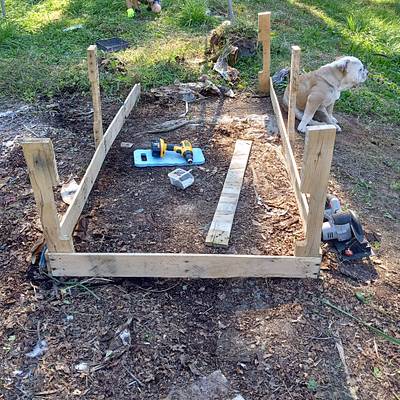 Building raised beds - Project by RoughHouseHomestead