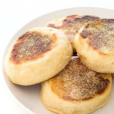 English Muffins - Project by Cozy Cottage Homestead
