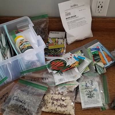 Seed organization  - Project by SawyerHomestead