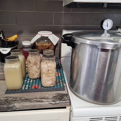 Pressure Canning - Project by Littlefeet Homestead- Tanya and Jesse Meyer