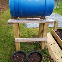 Rotating Composting Barrel