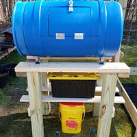 Rotating Composting Barrel - Project by David McGaughey